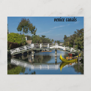 Venedig Canals L.A. Vykort