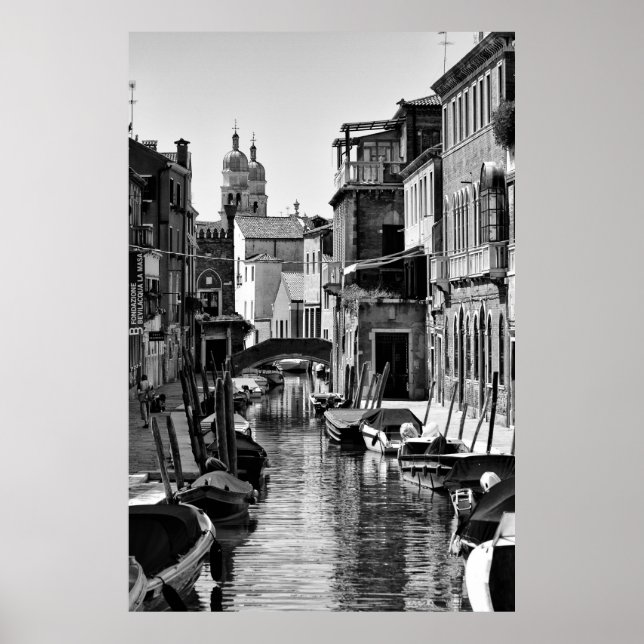 Venedig Canals Poster (Framsidan)