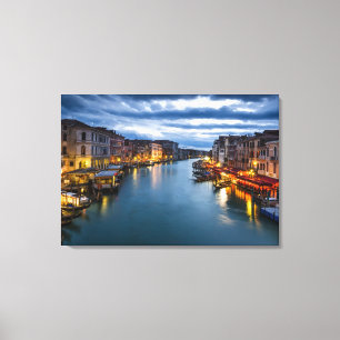 Venedig-Canvas Canvastryck
