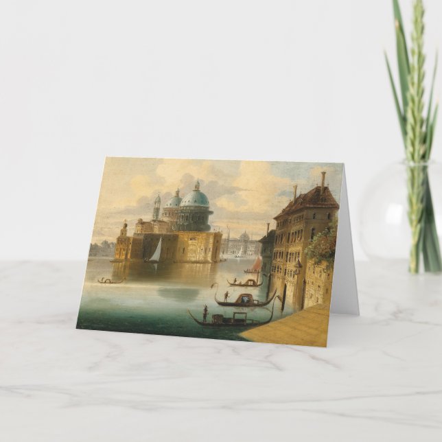 Venedig, Capriccio | Johann Wilhelm Jankowsky Kort (Framsida)