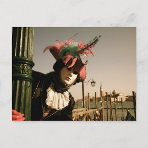 Venedig Carnival X Vykort