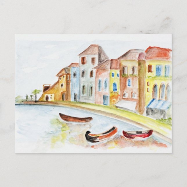 Venedig Concept Vykort (Framsida)