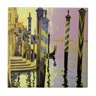 Venedig et le Lido Kakelplatta