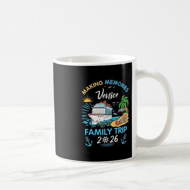Venedig Familjesemester 2026 Skapar Minnen Semeste Kaffemugg (Höger)