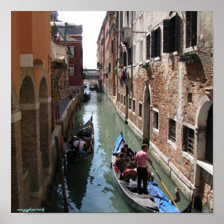Venedig, fotografi av Italien poster