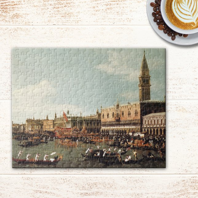 Venedig Grand Canaletto Painting Puzzle Pussel (Skapare uppladdad)