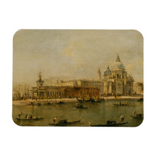 Venedig honnör för den Dogana och Santa Maria Magnet