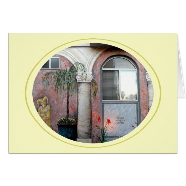 Venedig Horizon Suites Hälsningskort (Framsidan Horizontal)