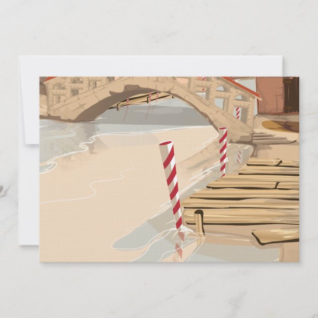 Venedig Inbjudningar (Framsida)