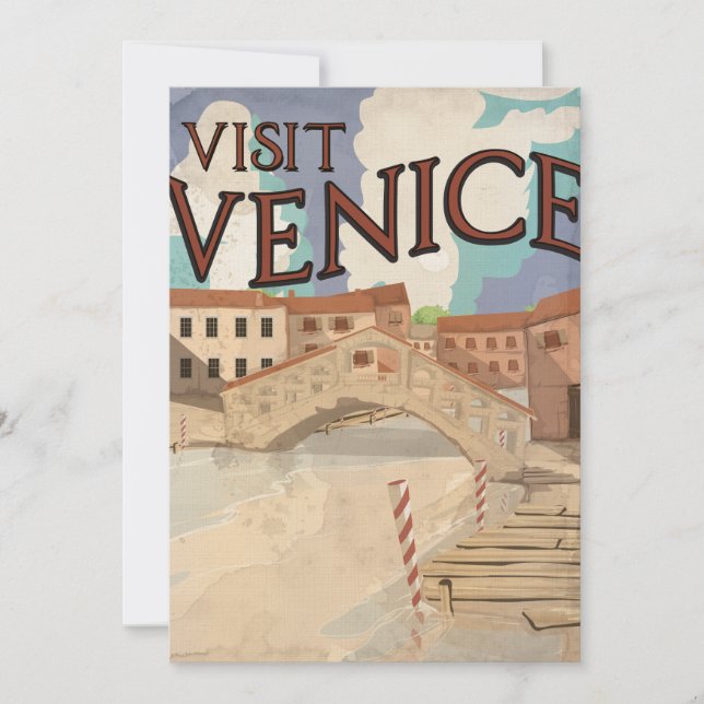 Venedig Inbjudningar (Framsida)