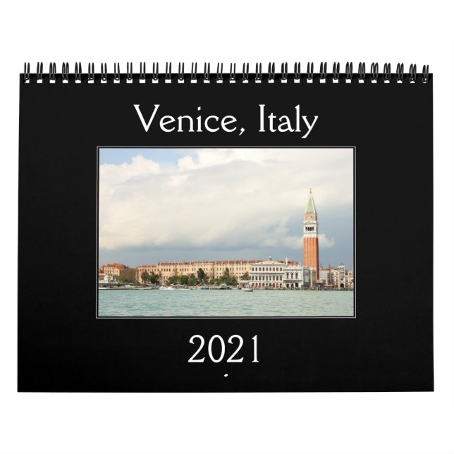 Venedig-Italien - 2021 års kalender (Omslag)