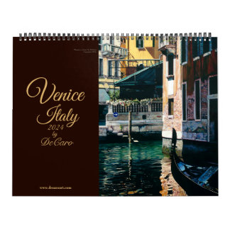 Venedig Italien 2024 Kalender från DeCaro
