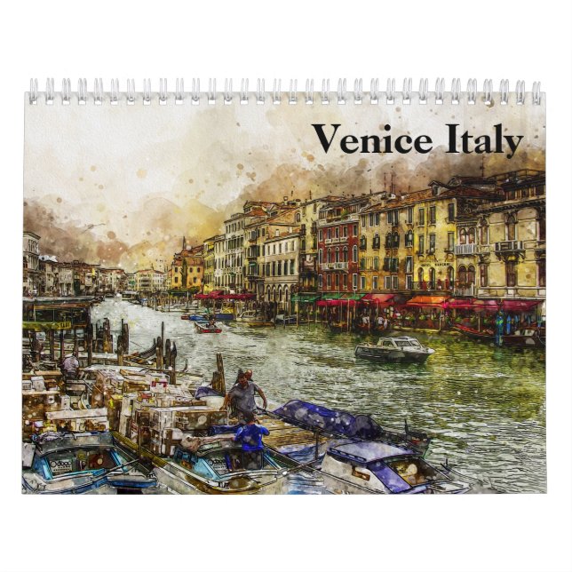 Venedig Italien 2025 Kalender (Omslag)