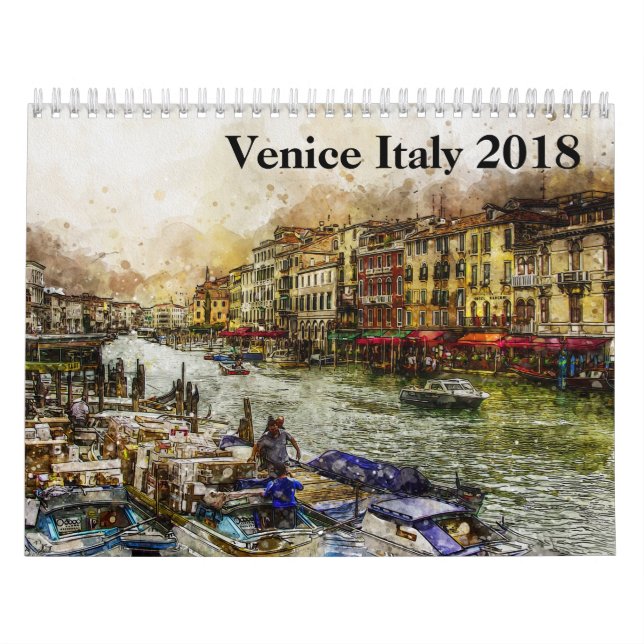 Venedig Italien 2025 Kalender (Omslag)