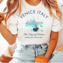 Venedig Italien Anpassad Familjesemester