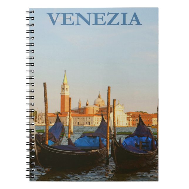 Venedig Italien Anteckningsbok (Framsidan)