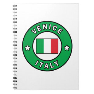 Venedig Italien Anteckningsbok