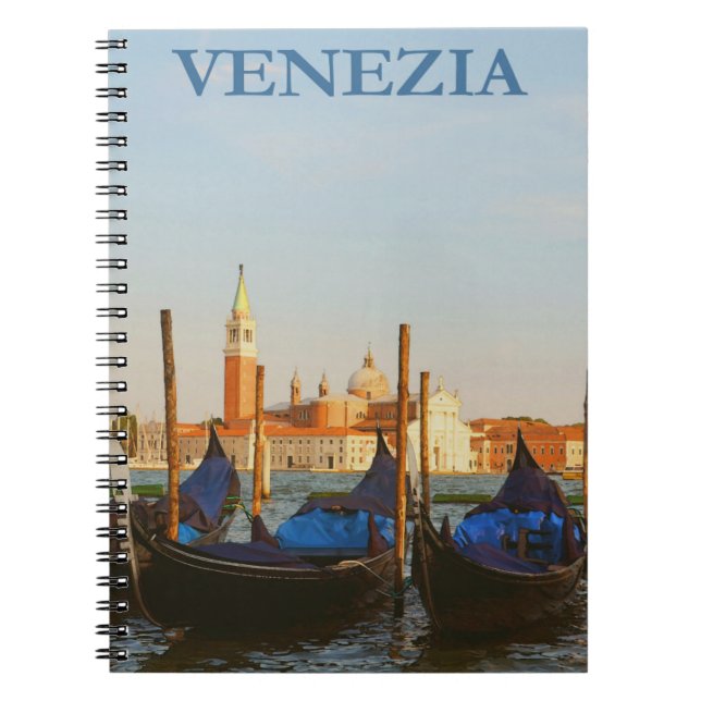 Venedig Italien Anteckningsbok (Framsidan)