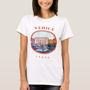 Venedig, Italien - Båtar i Dorsoduro T Shirt