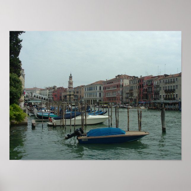 Venedig Italien Canal Poster (Framsidan)