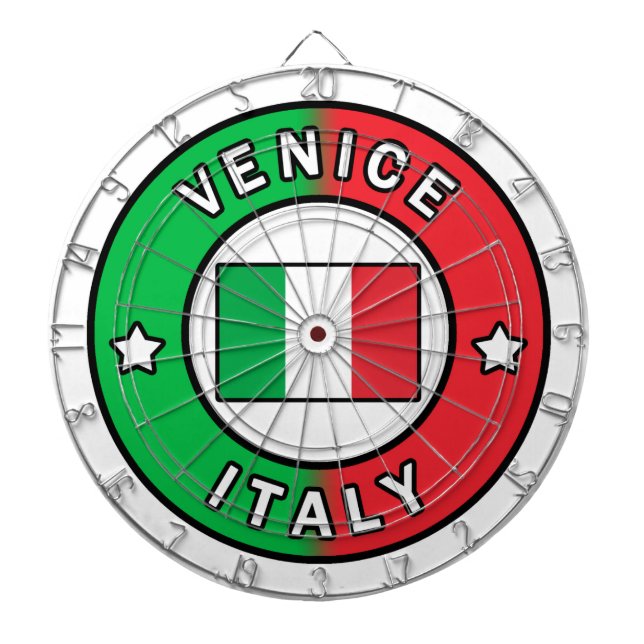 Venedig Italien Darttavla (Framsidan)