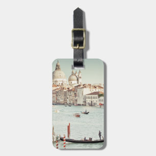 Venedig italien den storslagna kanalen bagagebricka