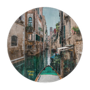 Venedig-Italien Flytande stad