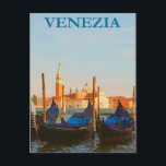 Venedig, Italien Gondola Boat Vintage resor vykort<br><div class="desc">Venedig,  Italien Gondola Boat Vintage resor vykort</div>