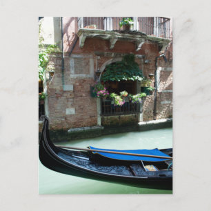 Venedig, Italien - Gondola Detail Photo Vykort