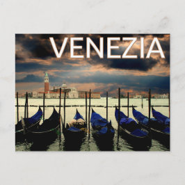 Venedig Italien Gondolas Venezia Vykort
