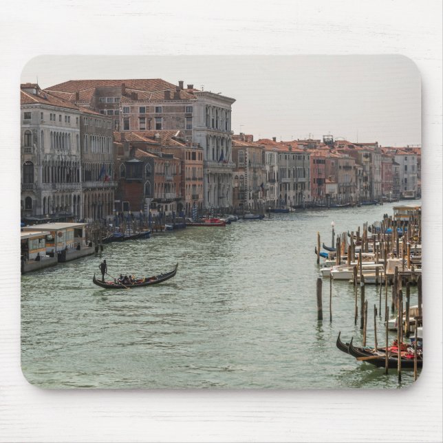 Venedig Italien, Grand Canal Photo Mousepad Musmatta (Framsidan)