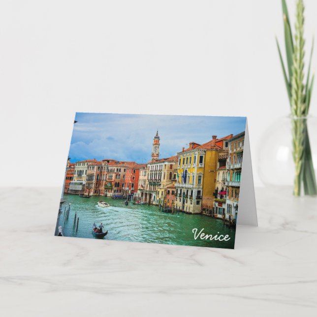 Venedig italien helgkort (Framsida)