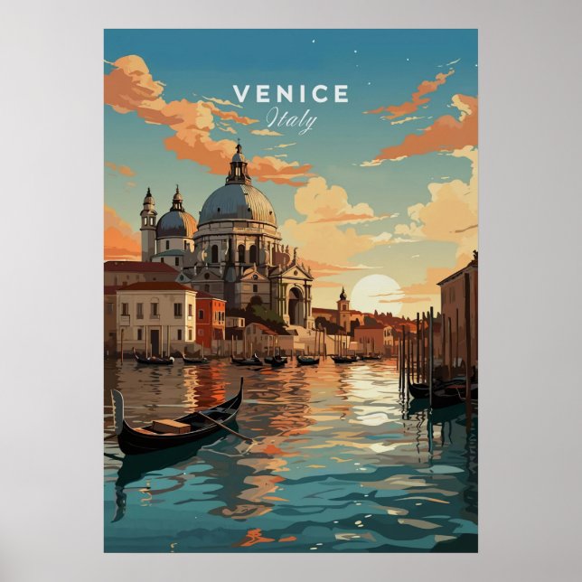 Venedig Italien II Poster (Framsidan)