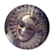 Venedig, Italien (IT) - Mysterös karnival-mask