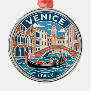 Venedig, Italien Italien Julgransprydnad Metall