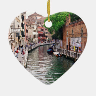 Venedig italien julgransprydnad keramik