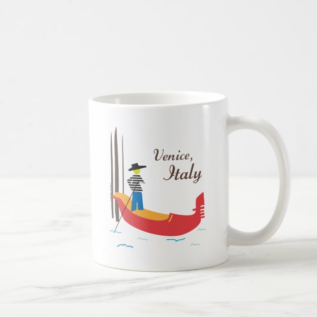 Venedig Italien Kaffemugg (Höger)