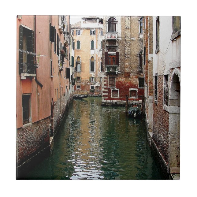 Venedig italien kakelplatta (Framsidan)