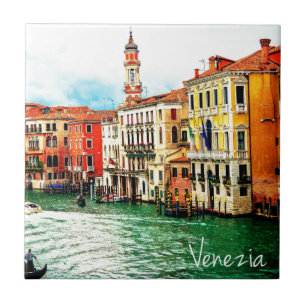 Venedig - italien kakelplatta