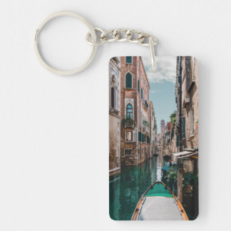 Venedig Italien Kanal Scen Gondol