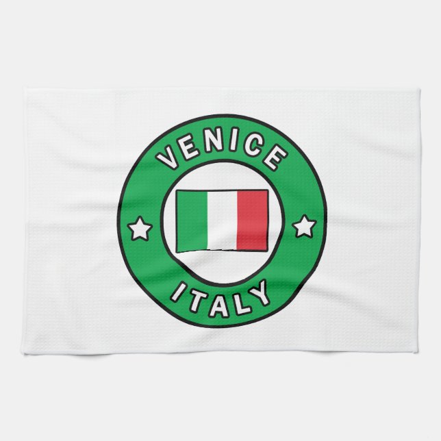 Venedig Italien Kökshandduk (Horisontell)