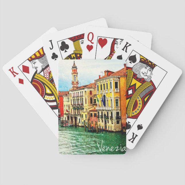 Venedig - Italien Kortlek (Baksidan)