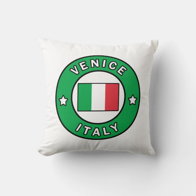 Venedig Italien Kudde (Framsida)