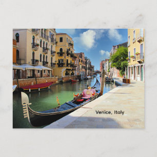 Venedig, Italien, landskapsfoto, Vykort
