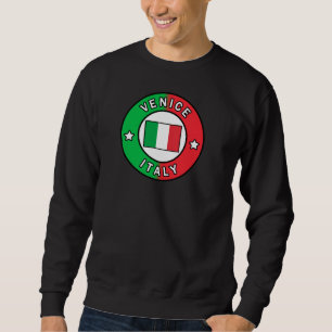 Venedig Italien Lång Ärmad Tröja