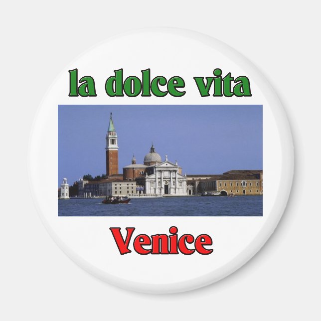 Venedig Italien Magnet (Framsidan)