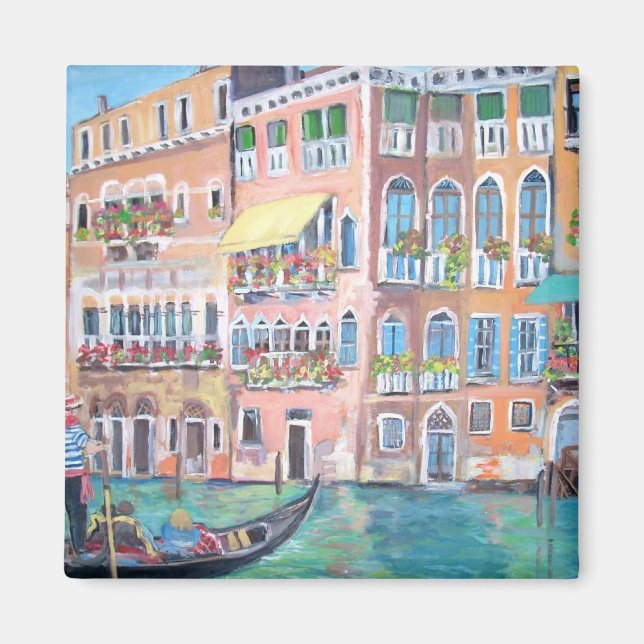 Venedig, Italien Magnet (Framsidan)