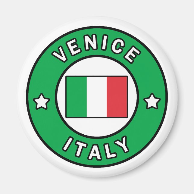 Venedig Italien Magnet (Framsidan)