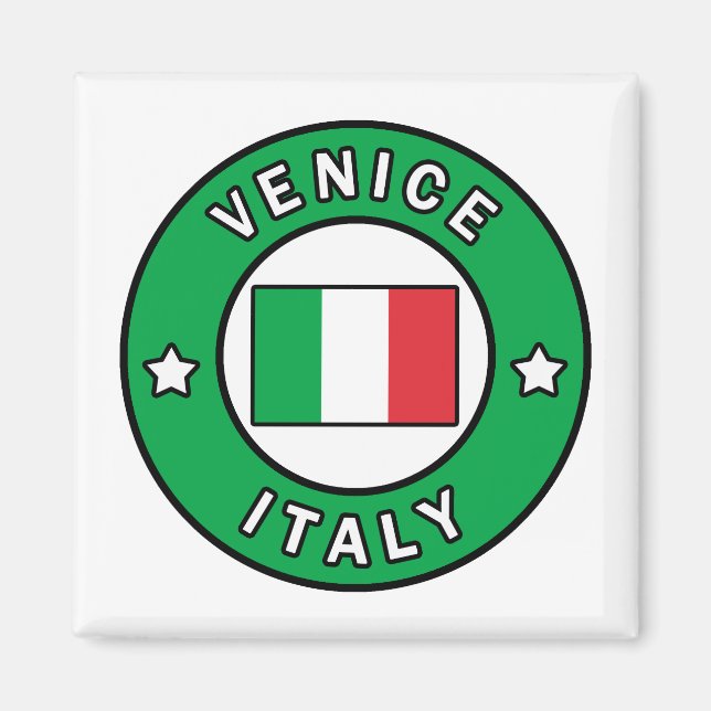 Venedig Italien Magnet (Framsidan)