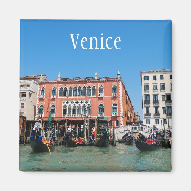 Venedig, Italien Magnet (Framsidan)